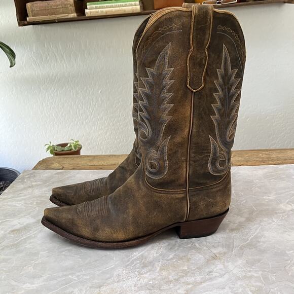 Boot Star by Old Gringo Other - Boot Star by Old Gringo Brown Distressed Cowboy Western Boots Mens 13D Leather